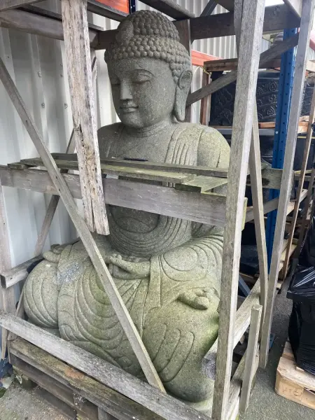 Artikelbild 5 des Artikels “Buddha-Figur, sitzend, japanisch, 170 cm “