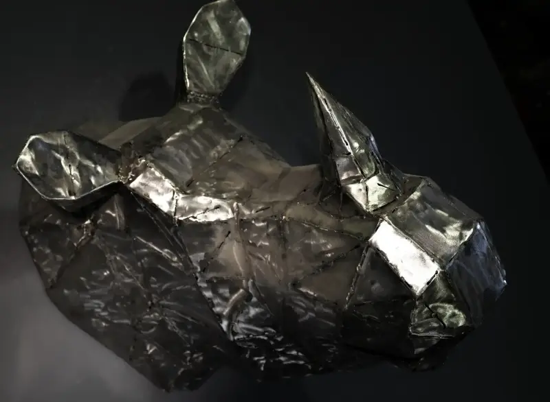 Artikelbild 5 des Artikels “Rhinozeros-Kopf, 60 cm “