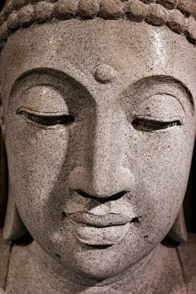 Artikelbild 5 des Artikels “Buddha-Figur, sitzend, japanisch, 155 cm “