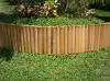 Product image 6 of the product “Bamboo panelling, Apus (yellow-brown) made with flexible stainless steel. Diameter 3-5cm 206x32 cm Height. ”