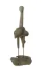 Artikelbild 6 des Artikels “Flamingo, hergestellt aus Teakholz-Wurzelstücken, ca. 1,10 mtr hoch. 2 Teile, Metallfüße. “