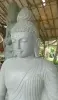 Artikelbild 6 des Artikels “Sitzender Buddha aus Flussstein in Dhyana-Stellung - Geste der Meditation, H. 138 cm “