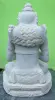 Product image 6 of the product “Seated Dewi Sri made of Riverstone in Dharmachakra gesture of wheel of the teaching of the Dharma, H. 80cm. ”