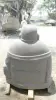 Product image 6 of the product “Seated Chinese Buddha, 122 cm height, riverstone ”