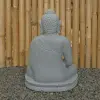 Artikelbild 6 des Artikels “Sitzender Buddha aus Flussstein, Meditationshaltung, H. 45cm. “