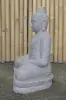 Artikelbild 6 des Artikels “Sitzender Buddha aus Riverstone in Dhyana-Stellung - Geste der Meditation, 60cm hoch, naturbelassen “