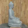 Artikelbild 6 des Artikels “Sitzender Buddha aus Riverstone in Dhyana-Stellung - Geste der Meditation, H. 80cm. “