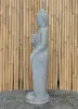 Artikelbild 6 des Artikels “Stehender Buddha mit Lotusblüte, ca. 124 cm H “