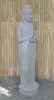 Artikelbild 6 des Artikels “Stehender Buddha aus Flussstein in Dharmachakra-Position - Geste des Rades der Dharma-Lehre. Etwa 182cm Höhe. “
