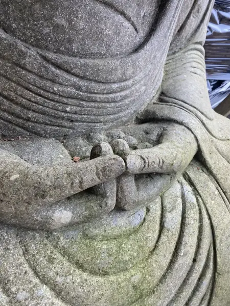 Artikelbild 6 des Artikels “Buddha-Figur, sitzend, japanisch, 170 cm “