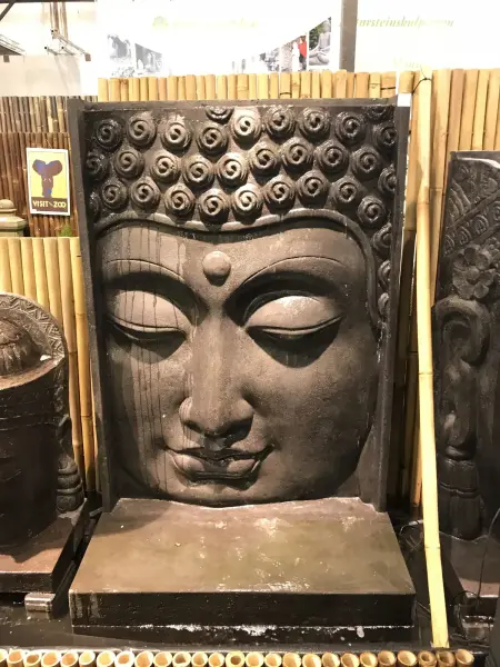 Artikelbild 6 des Artikels “Buddha-Kopf als Relief, Wasserspiel, 170 cm “