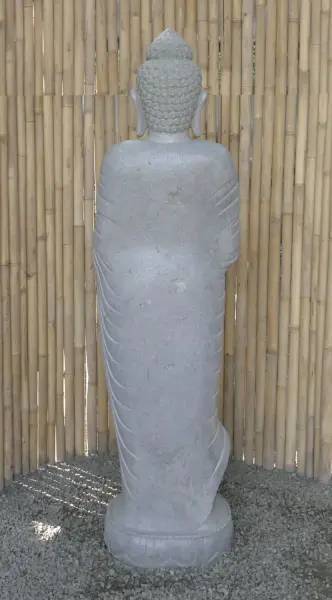 Artikelbild 6 des Artikels “Stehender Buddha mit Lotusblume, ca. 180cm H “