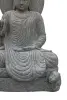 Artikelbild 7 des Artikels “Sitzender Buddha mit Umhang und Relief, indisch, 115 cm H “