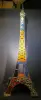 Product image 7 of the product “Eiffel Tower, 230cm height, sculpture from upcyceled oil barrel. 2 parts ”