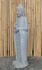 Artikelbild 7 des Artikels “Stehender Buddha aus Flussstein in Dharmachakra-Position - Geste des Rades der Dharma-Lehre. Ungefähr 122cm Höhe “