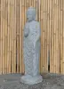 Artikelbild 7 des Artikels “Stehender Buddha mit Lotusblüte, ca. 124 cm H “