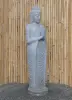Artikelbild 7 des Artikels “Stehender Buddha aus Flussstein, Position Namaskara, H. 151cm. “