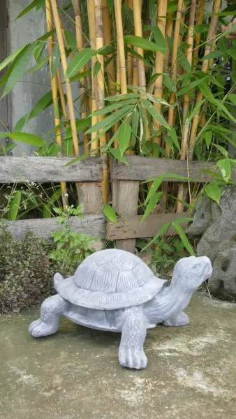 Artikelbild 7 des Artikels “Kleine Schildkröte, 48,5 cm Länge | Steinguss “