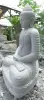 Product image 8 of the product “Seated Buddha made of Riverstone in Dhyana Position - gesture of meditation, H. 190 CM ”